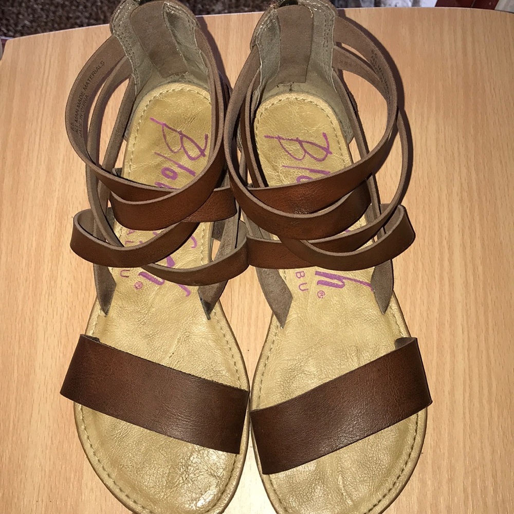 Brown sandals